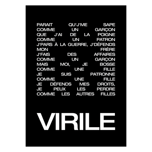 Poster VIRILE
