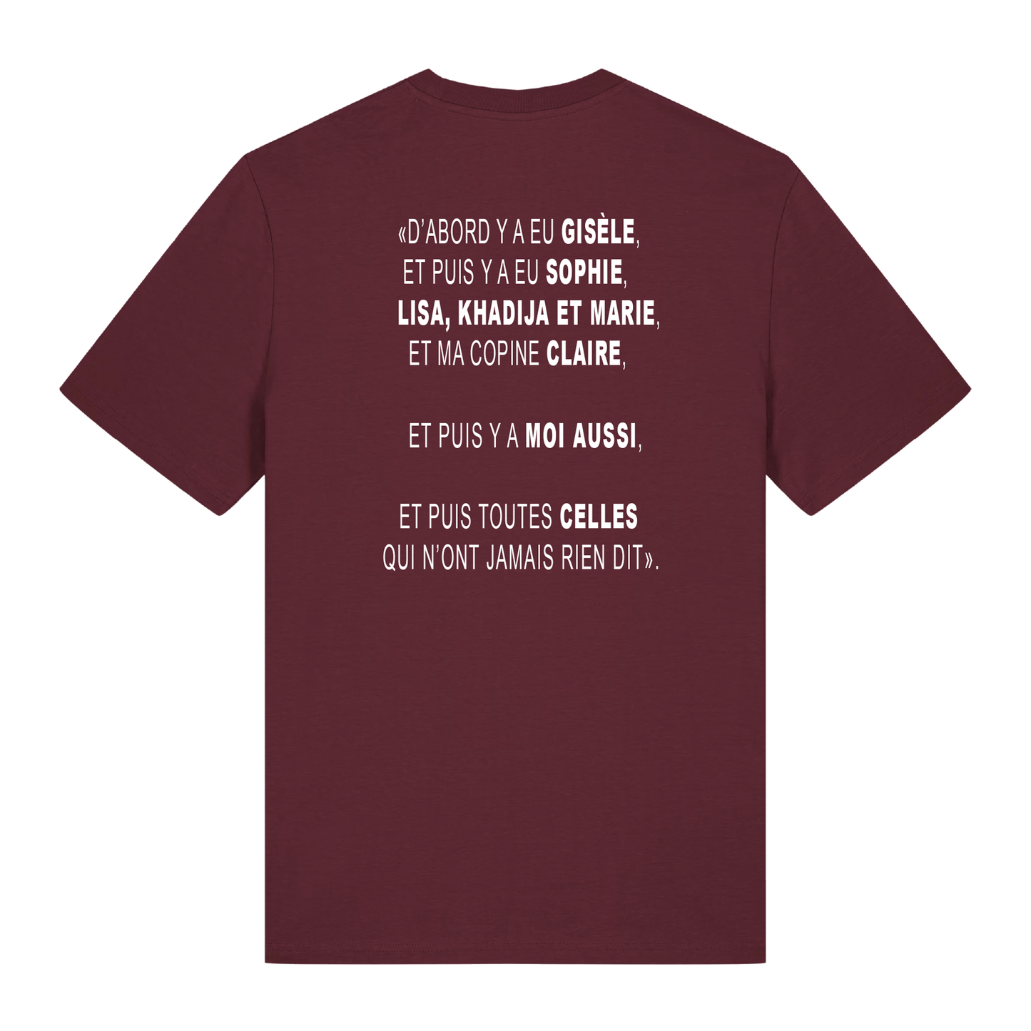 T-SHIRT | JE T'ACCUSE