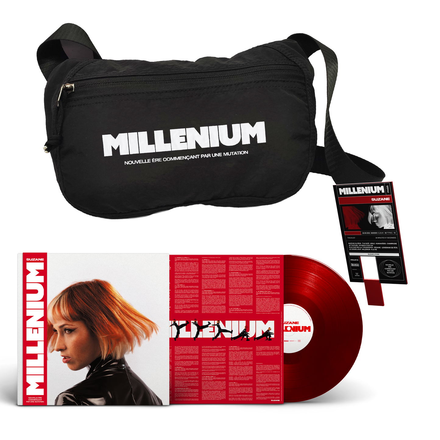 SuperPack Sacoche "Millénium" (Album Deluxe + Millénium Pass + Sacoche)