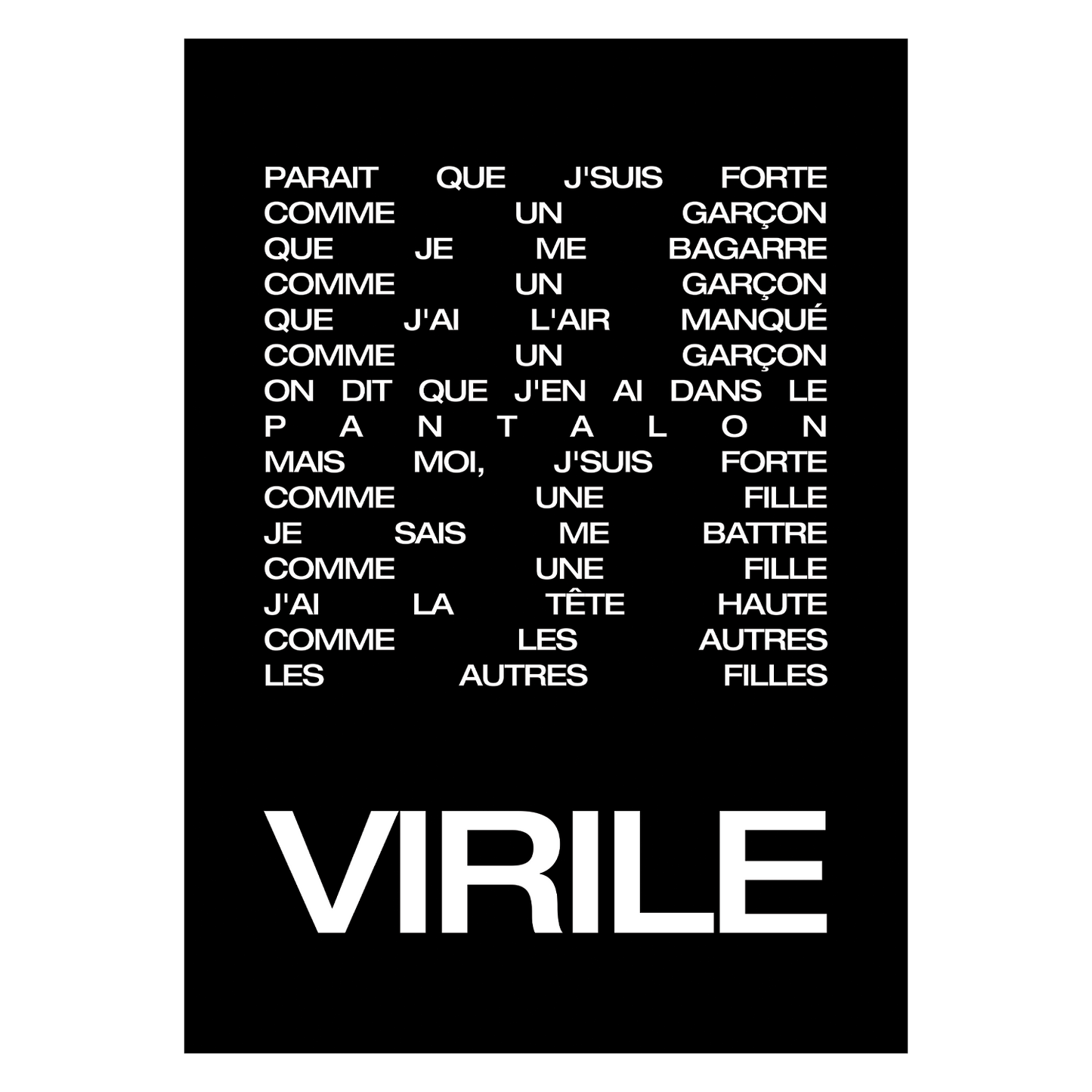 Poster VIRILE