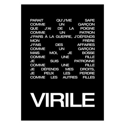 Poster VIRILE