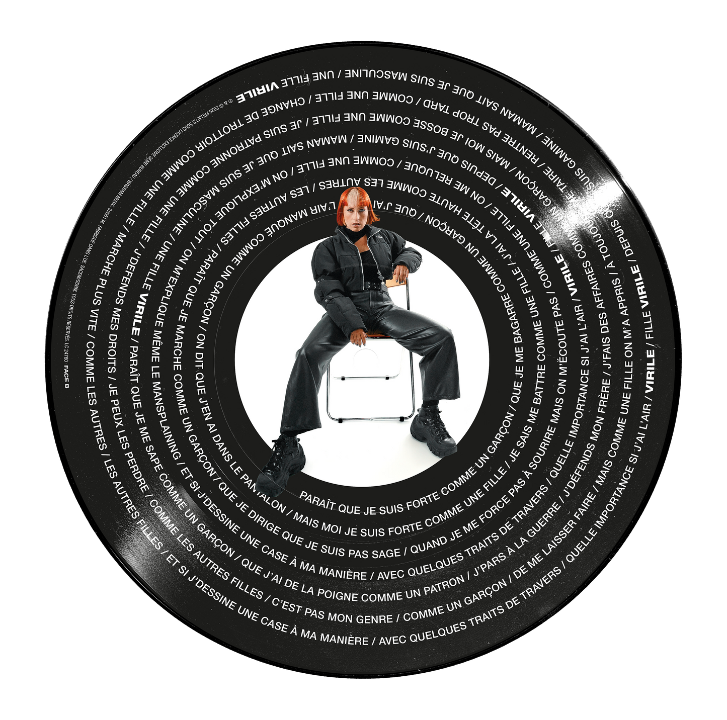 VINYLE PICTURE DISC "VIRILE" | MILLÉNIUM | SUZANE
