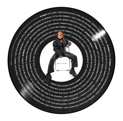VINYLE PICTURE DISC "VIRILE" | MILLÉNIUM | SUZANE