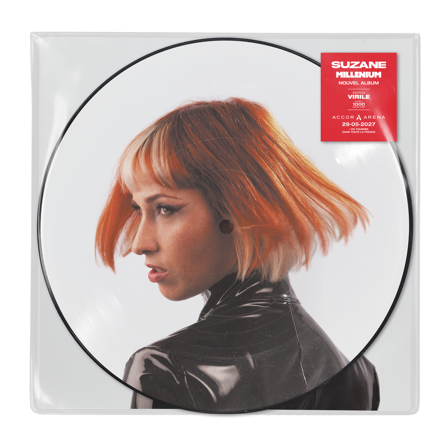 VINYLE PICTURE DISC "VIRILE" | MILLÉNIUM | SUZANE