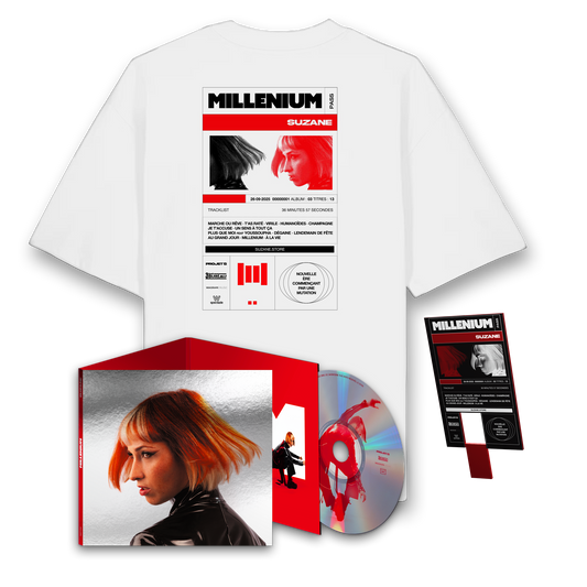 SuperPack T-shirt "Millénium" (Album Deluxe + Millénium Pass + T-shirt)