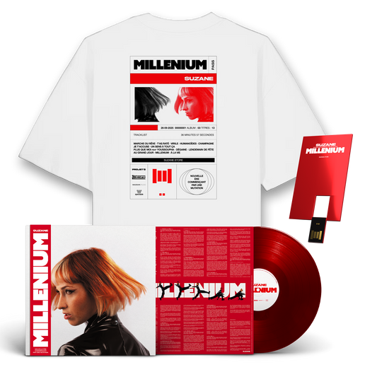 SuperPack T-shirt "Millénium" (Album Deluxe + Millénium Pass + T-shirt)